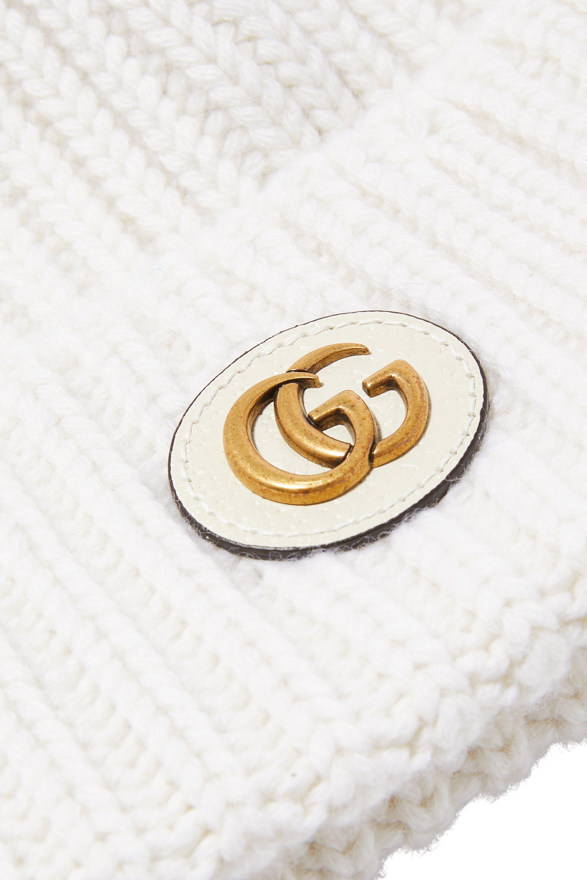 Wool Double G Cashmere Hat