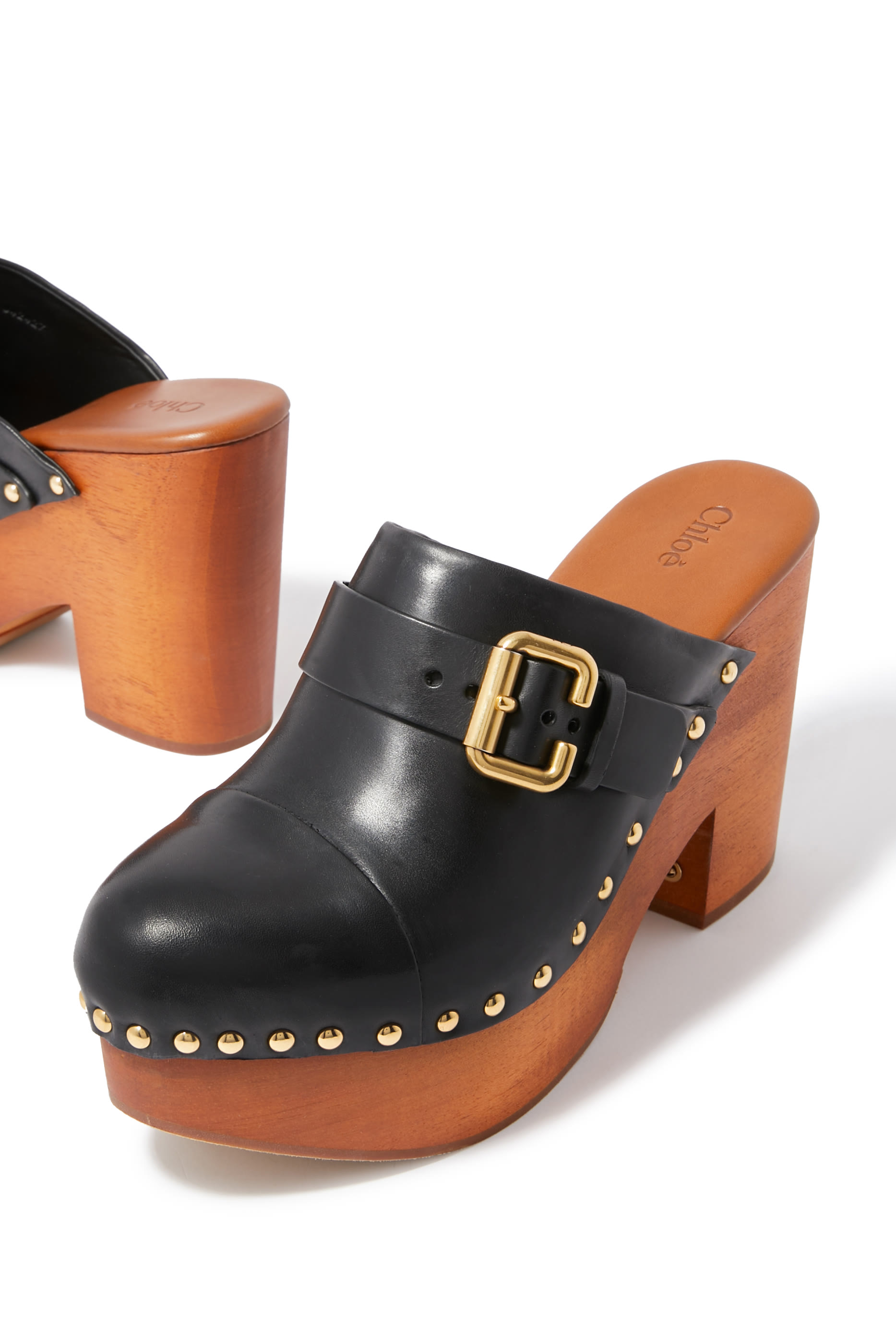 Jeannette Wedge Clogs