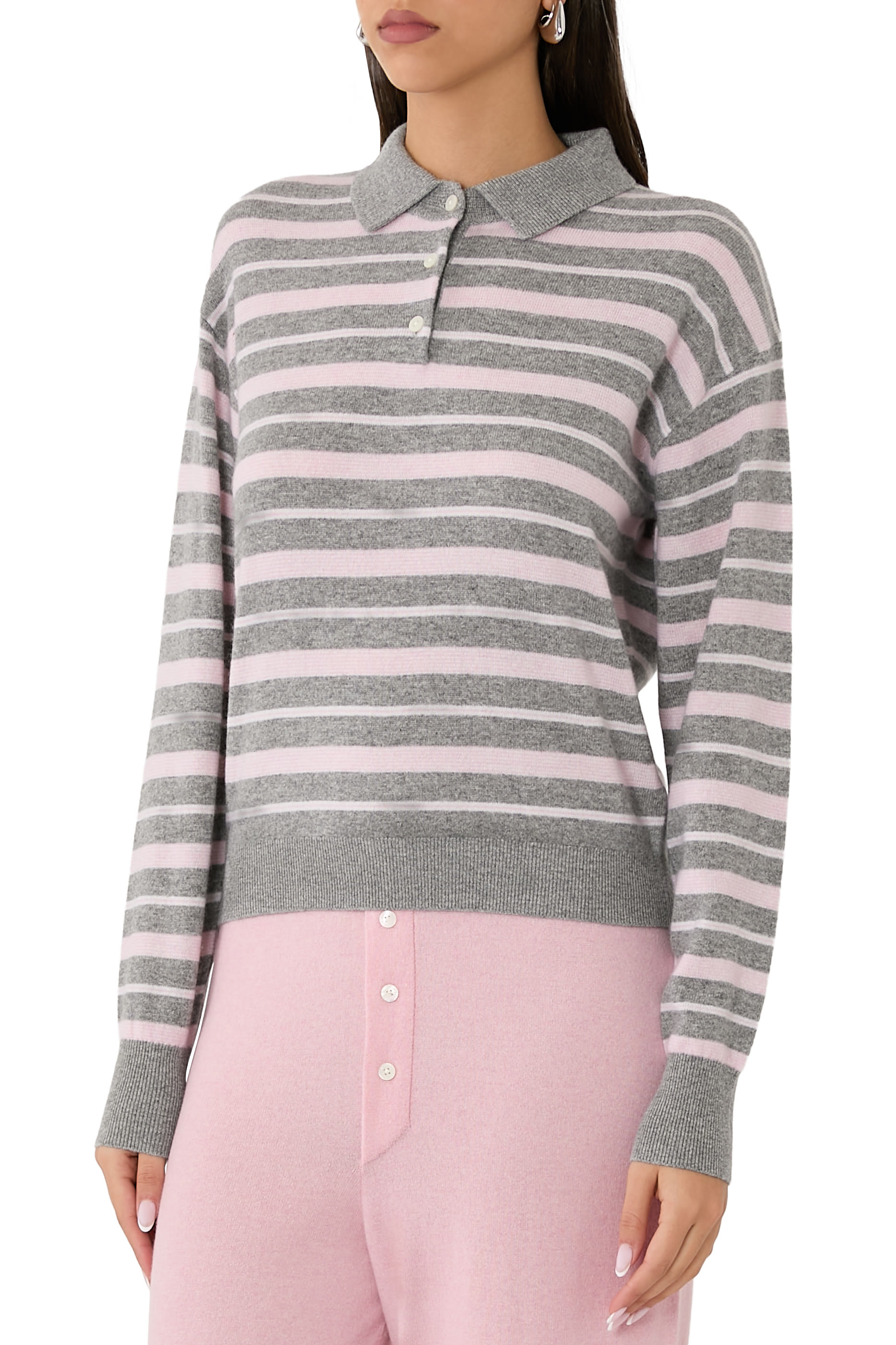 Collegiate Stripe Polo