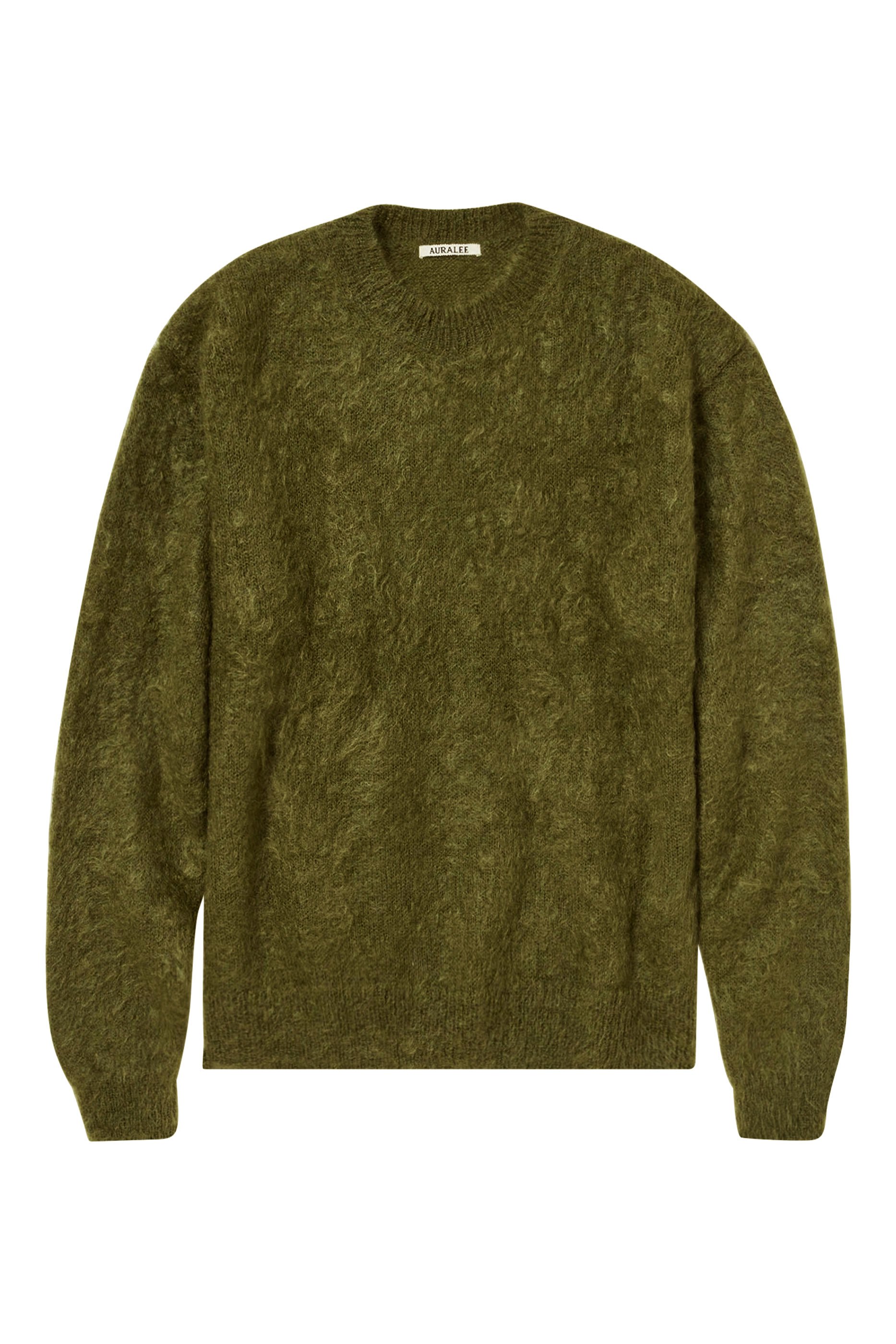 Brushed Super Kid Mohair Knit Pullover