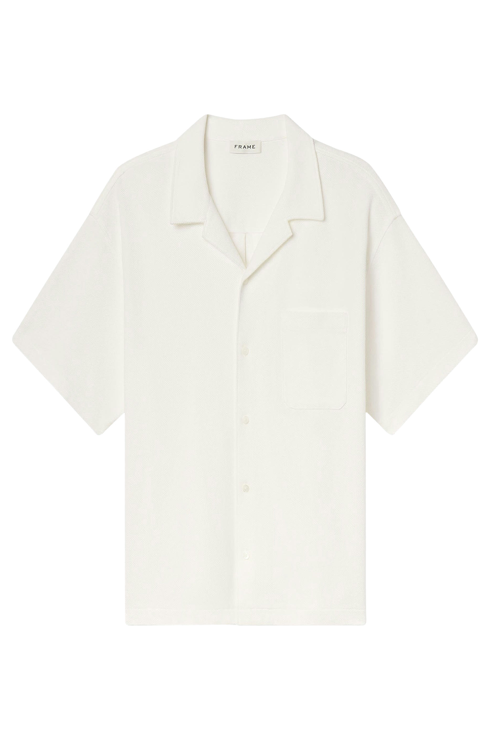 Jacquard Short Sleeves Relaxed Shirt