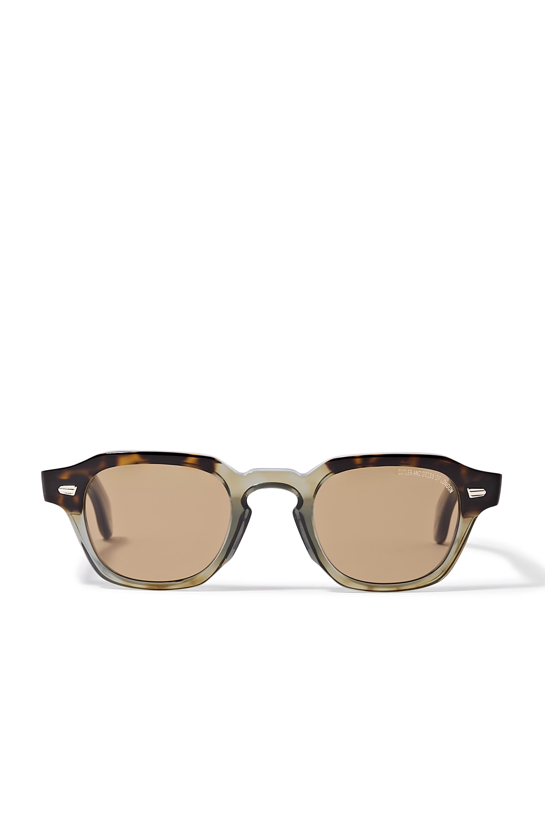 1420 Havana Rectangle Sunglasses