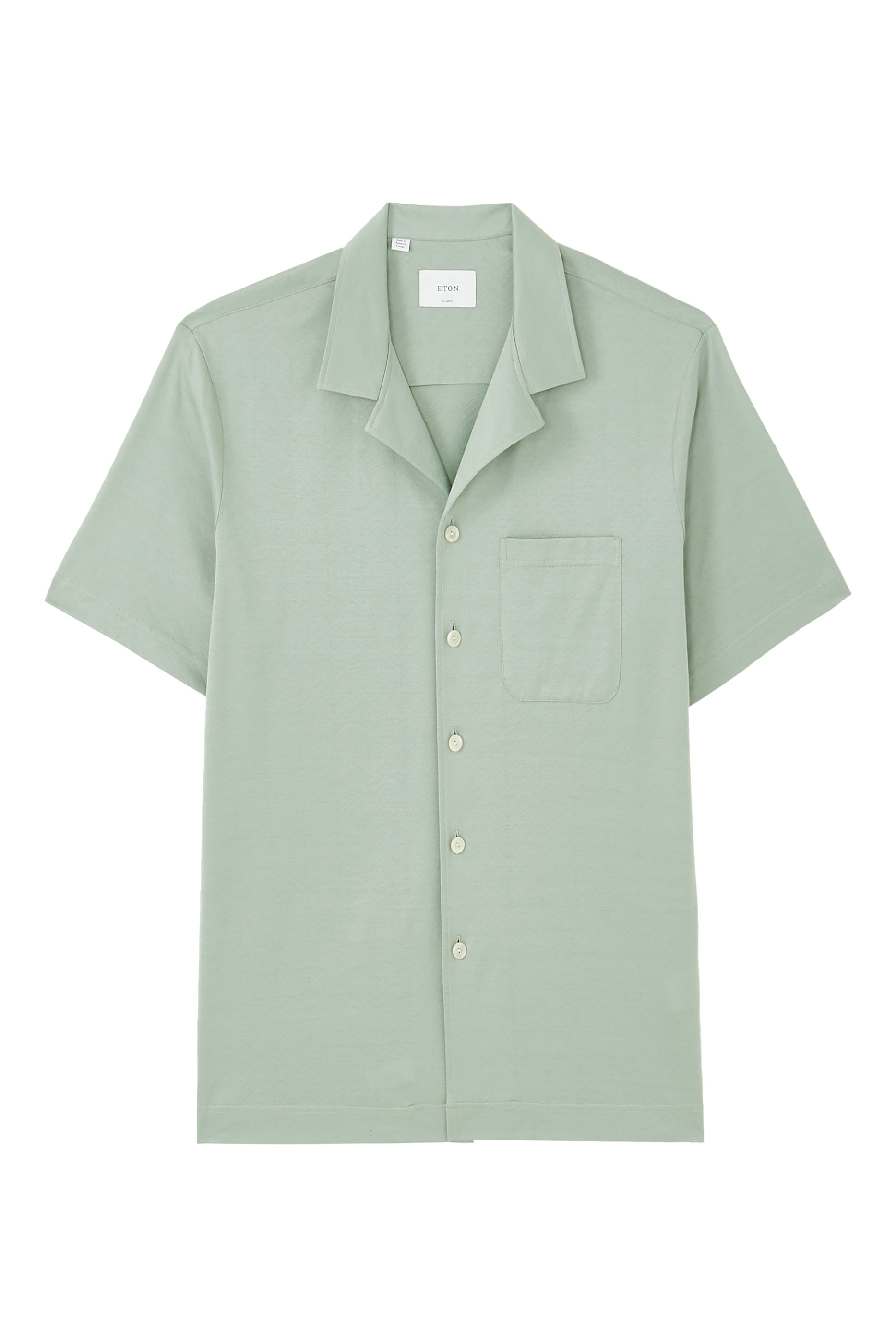 Filo di Scozia Jacquard Resort Shirt