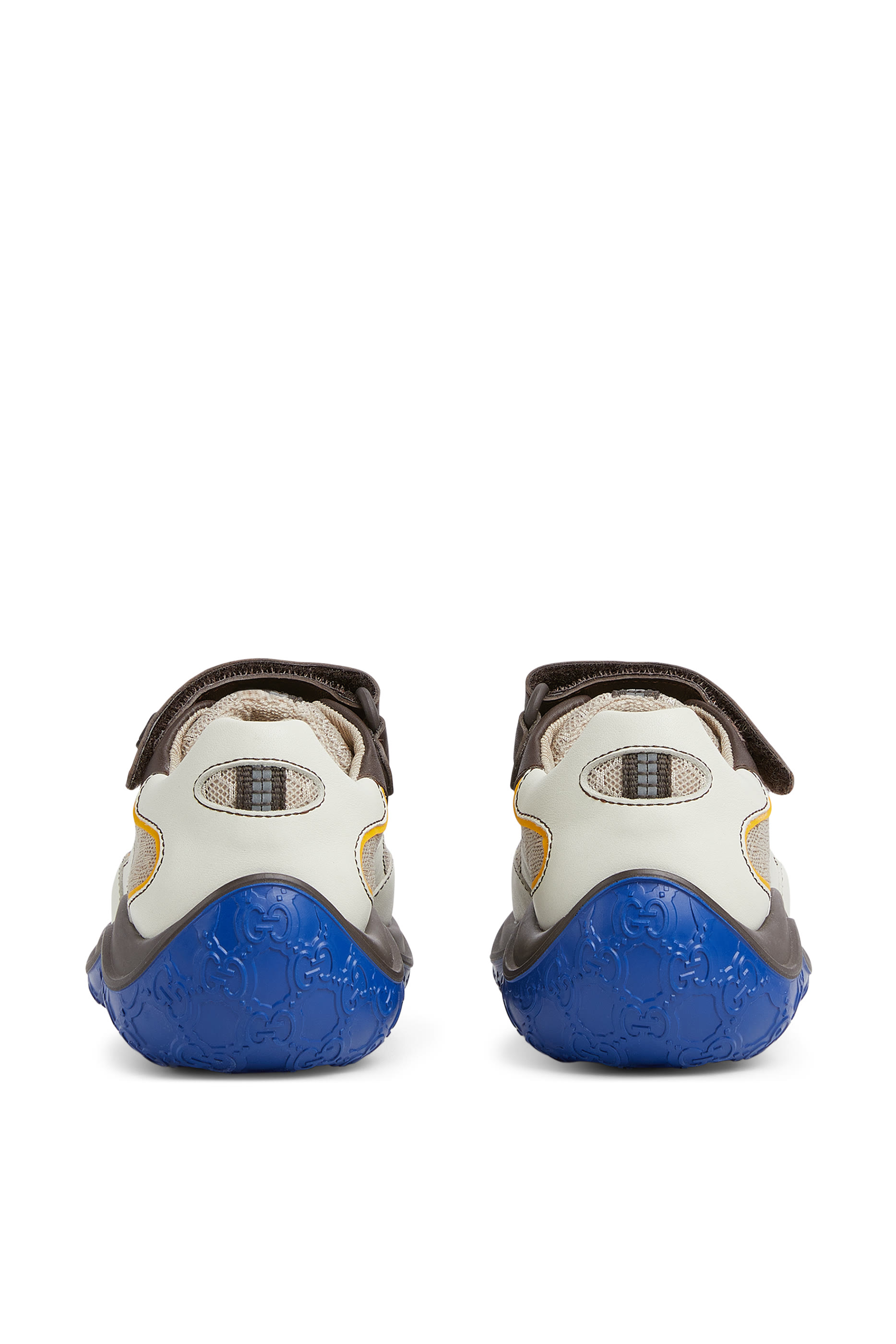 Kids Leather & Mesh Sneakers