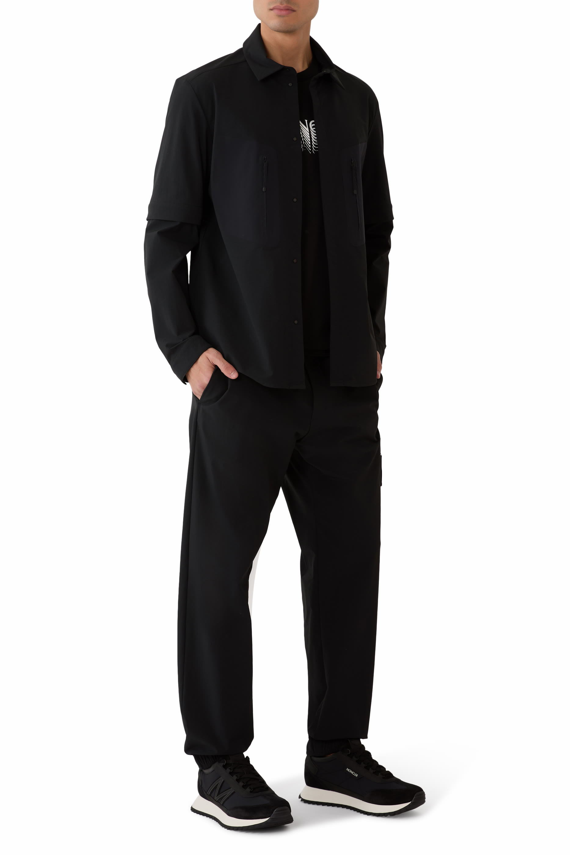 Logo 2-in-1 Shirt Jacket