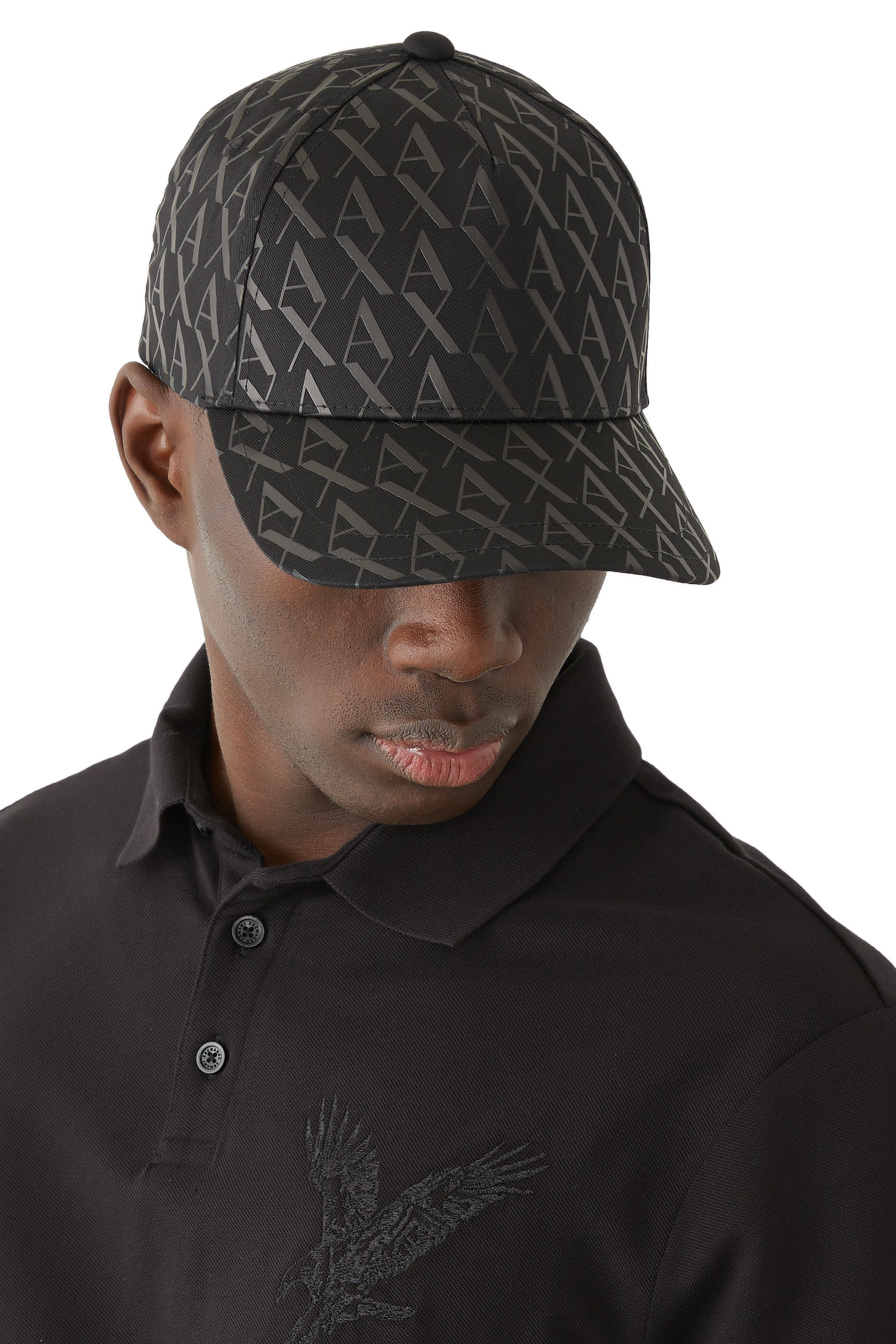 All-Over AX Logo Baseball Hat