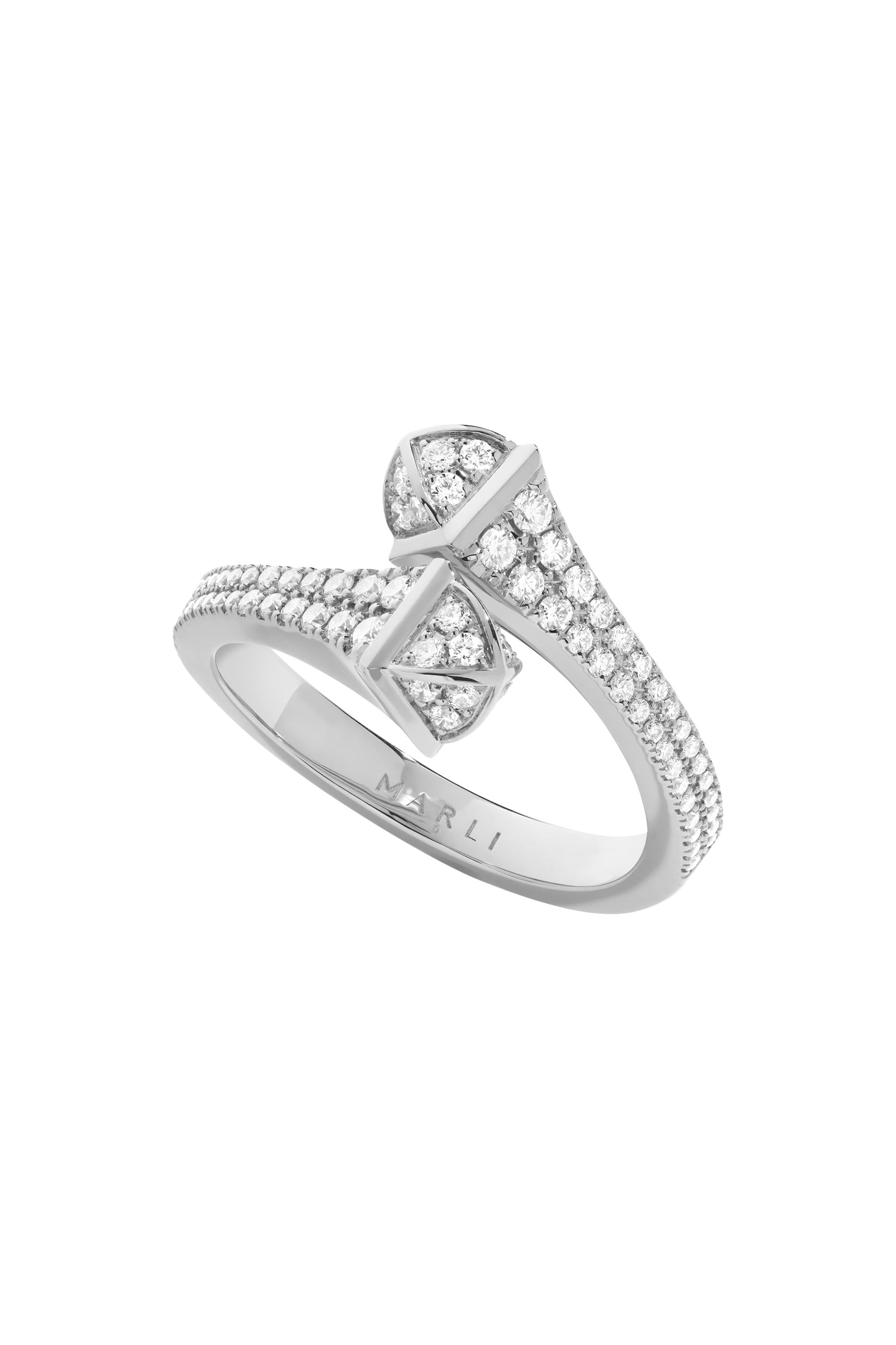Cleo Diamond & White Gold Ring