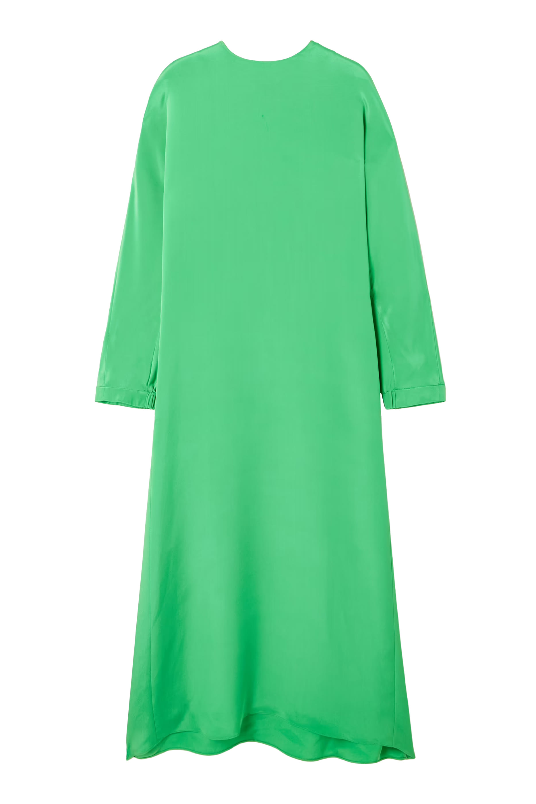 4-Ply Silk Long Sleeve Cocoon Dress