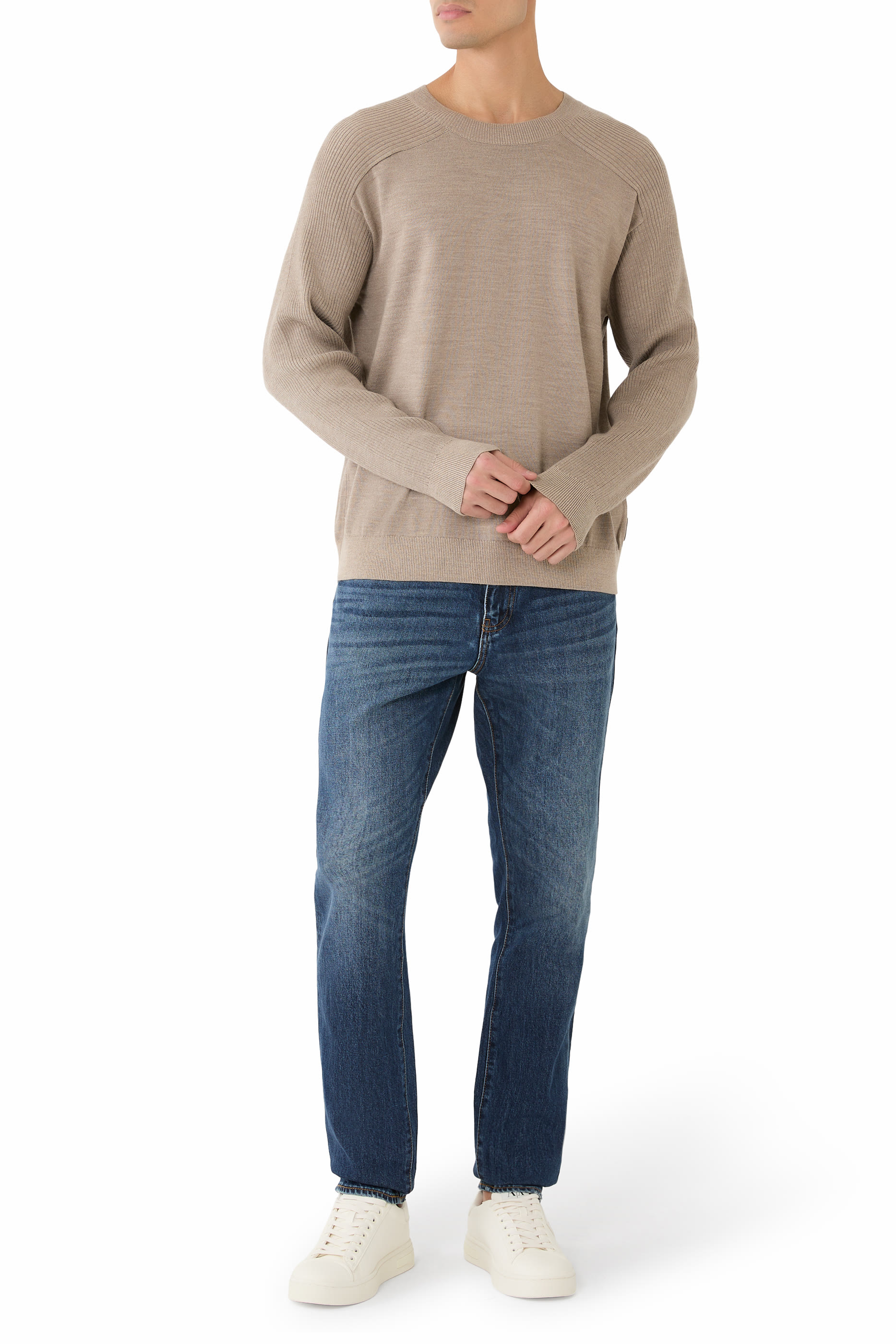 Logo Crew Neck Sweater