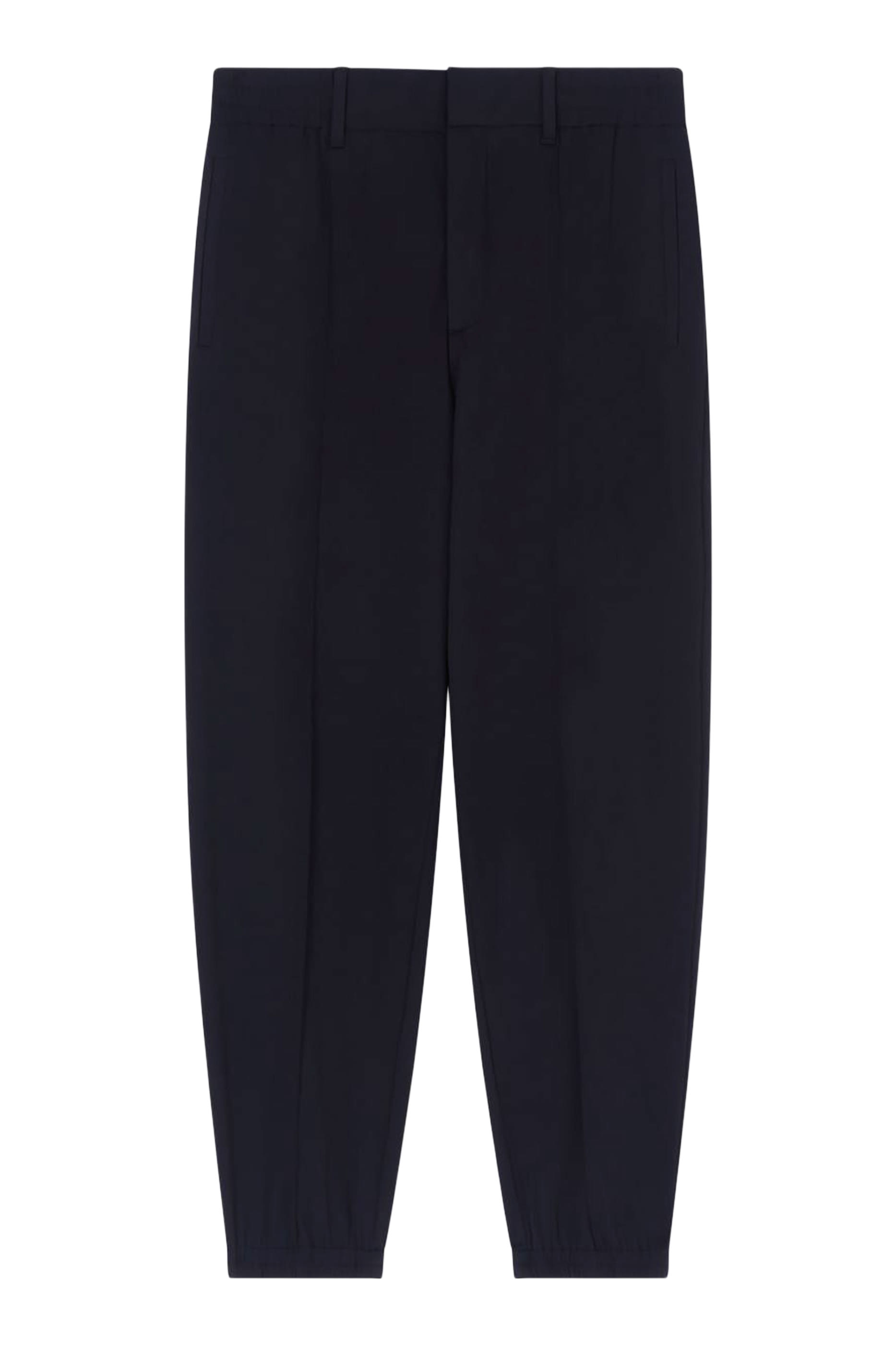 Stretch-Nylon Trousers With Elasticated Hem