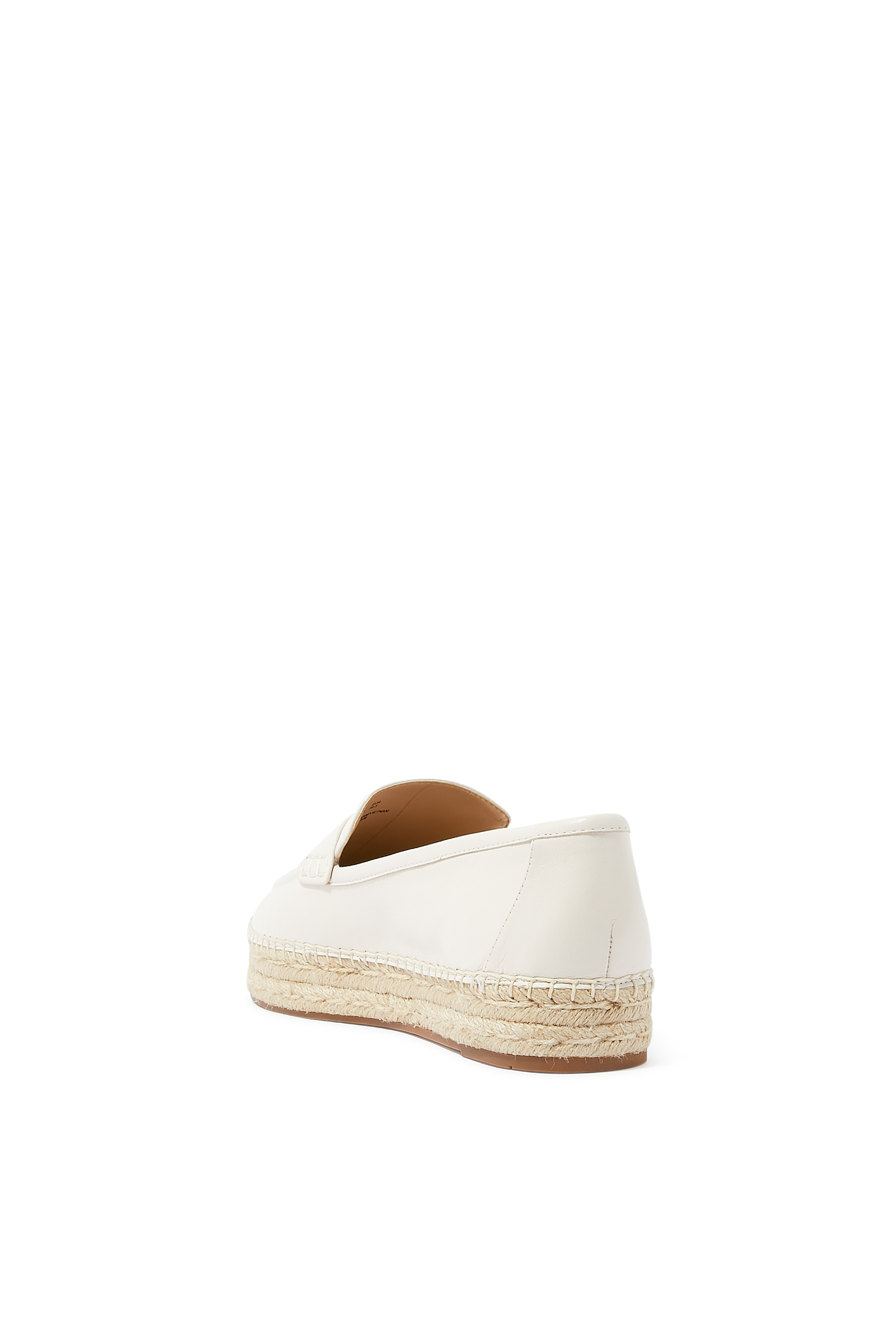Camilla Leather Espadrilles