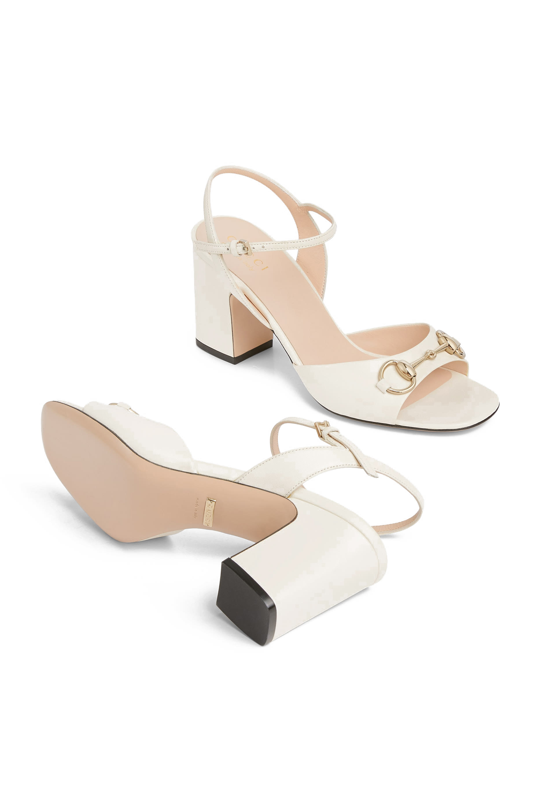 Horsebit Mid-Heel Sandals 75