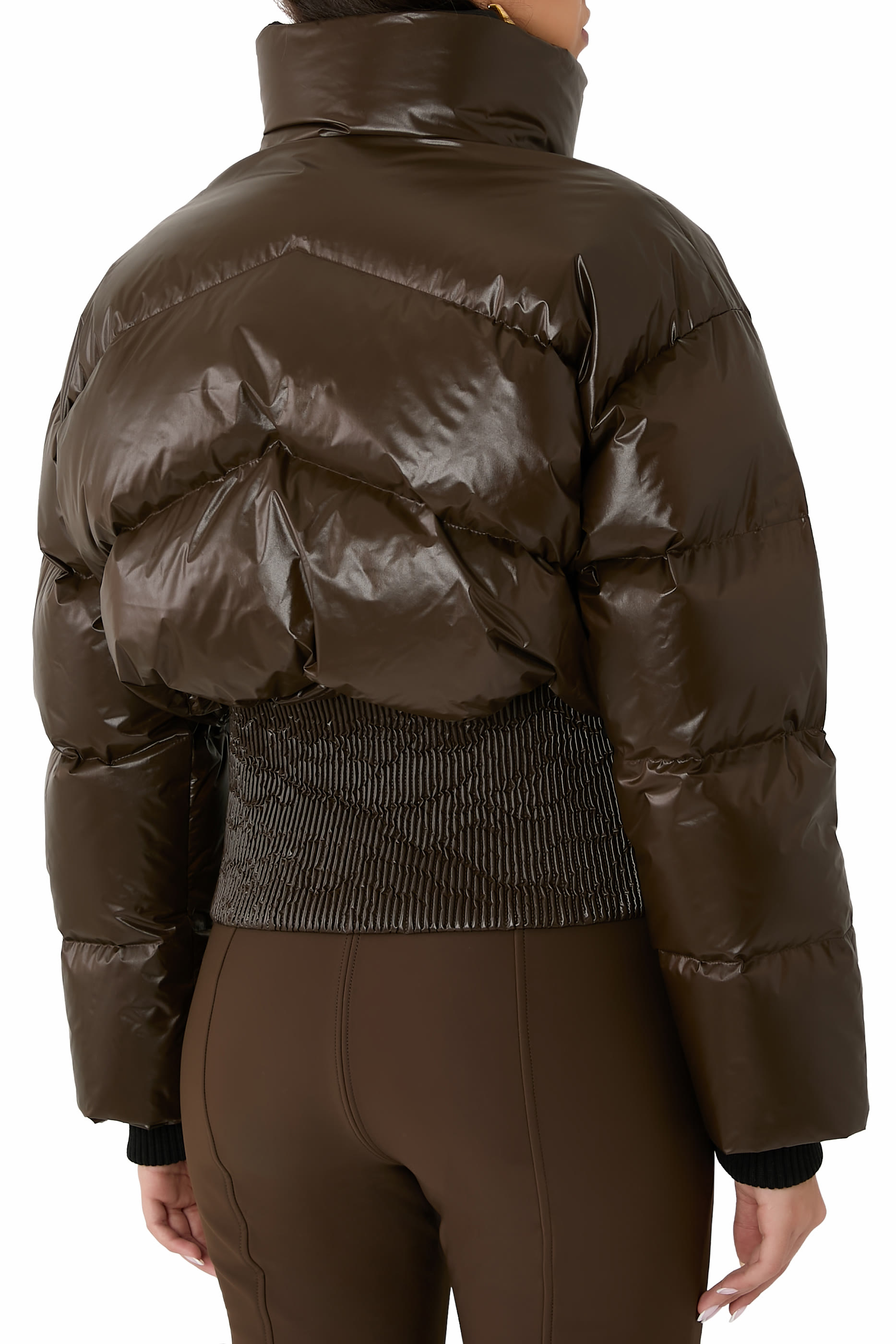 Aureta Down Bomber Jacket