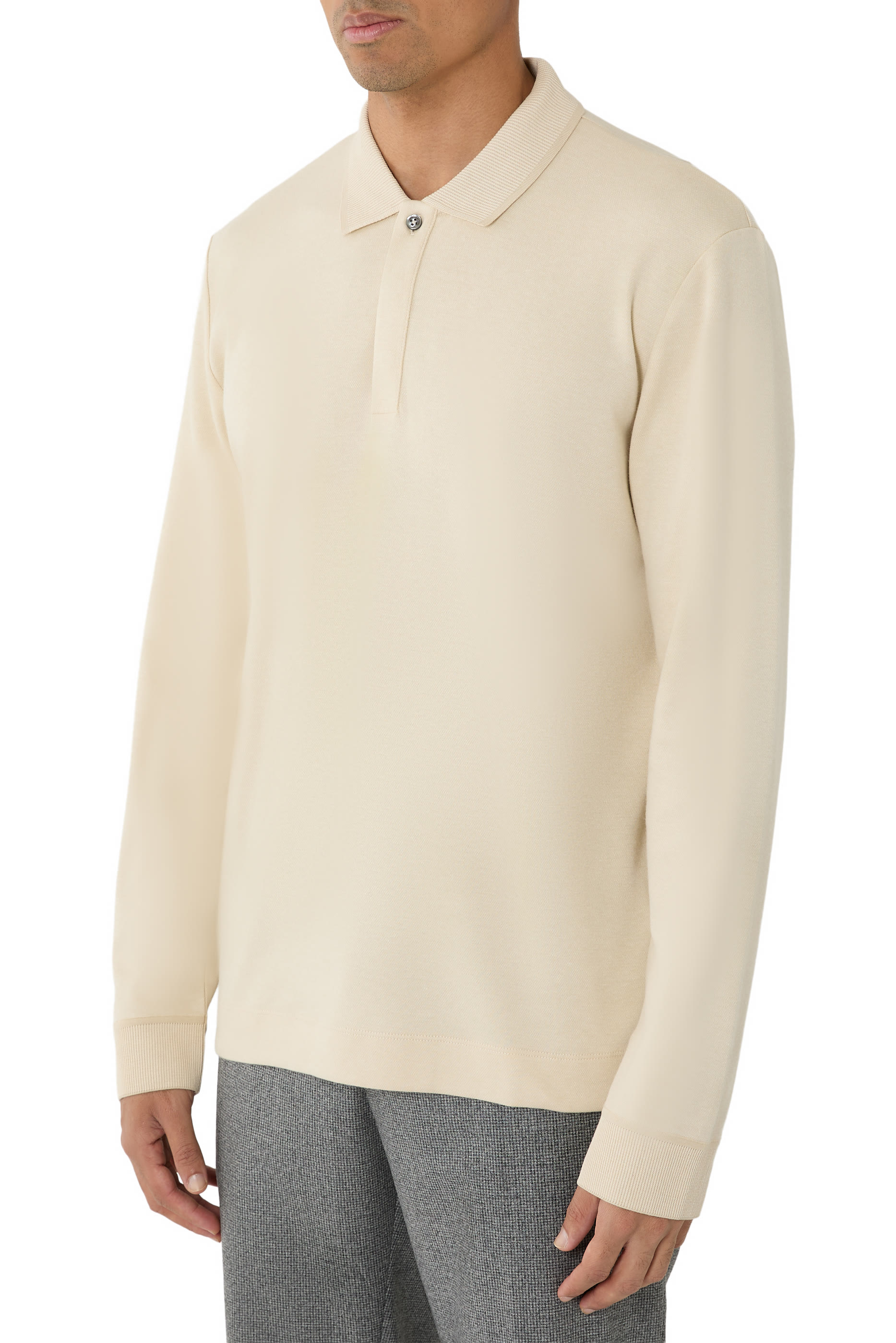 L-Parker 18 Covered Placket Polo Shirt