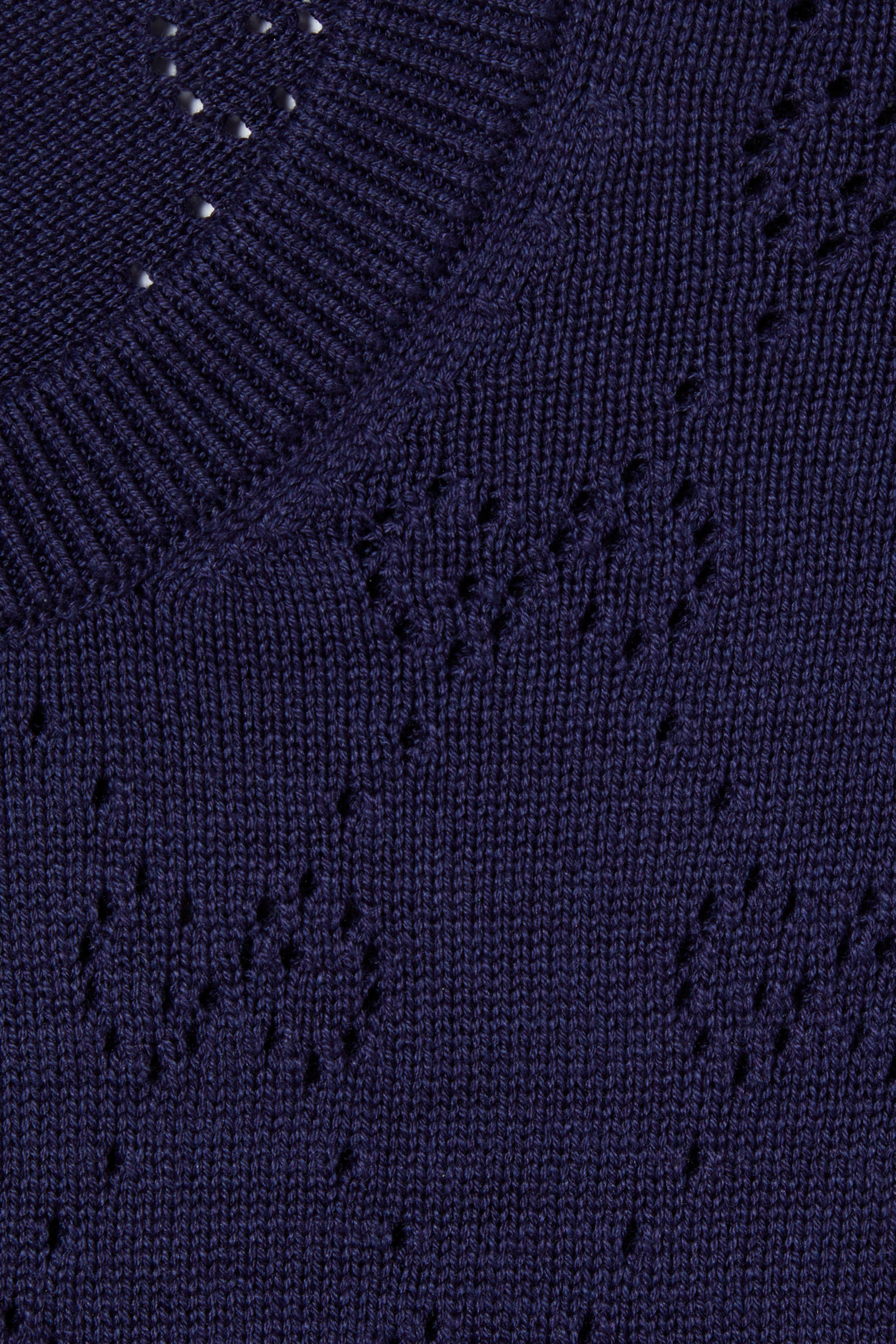 GG Pointelle Cotton Silk Cardigan