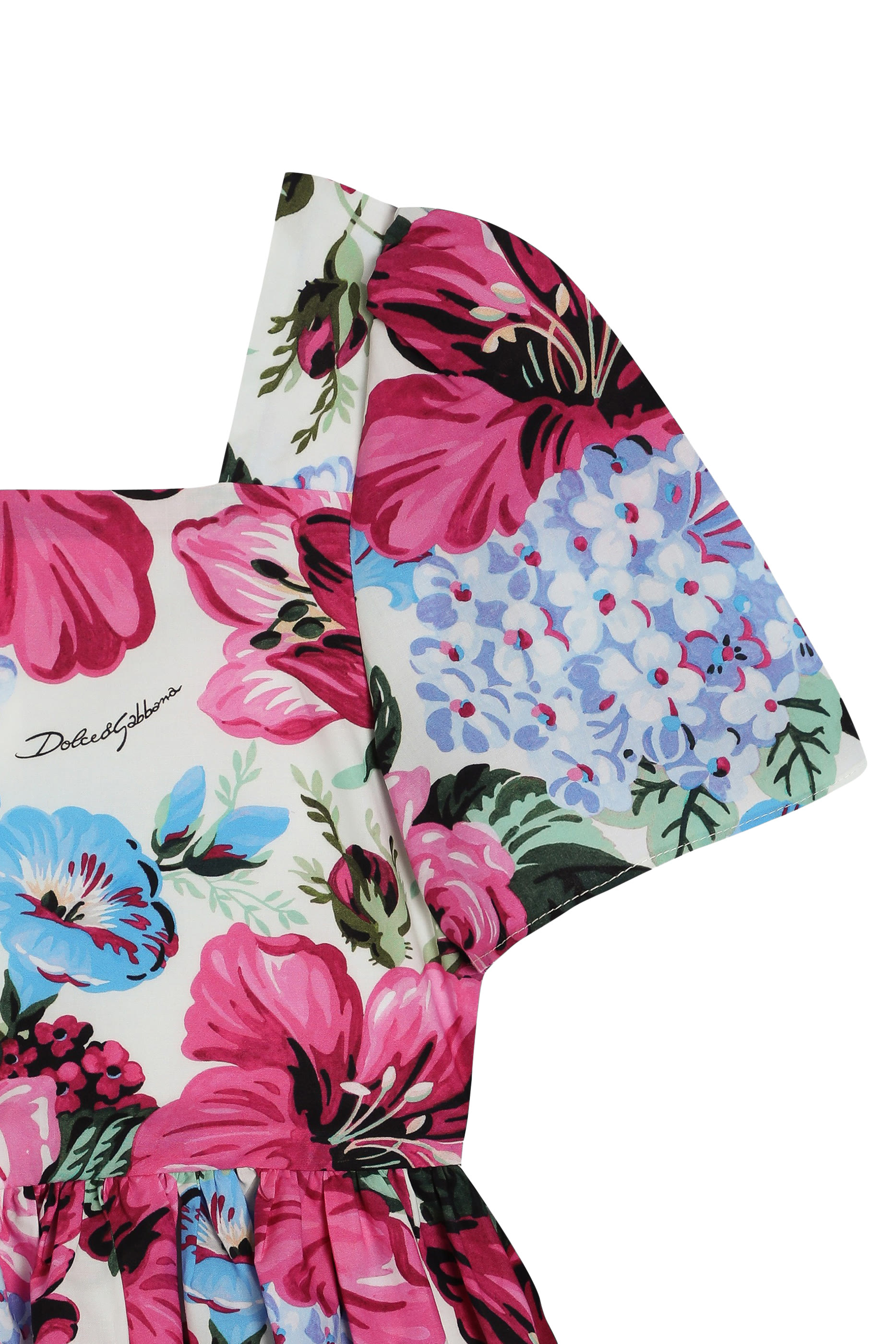 Kids Printed Poplin Dress