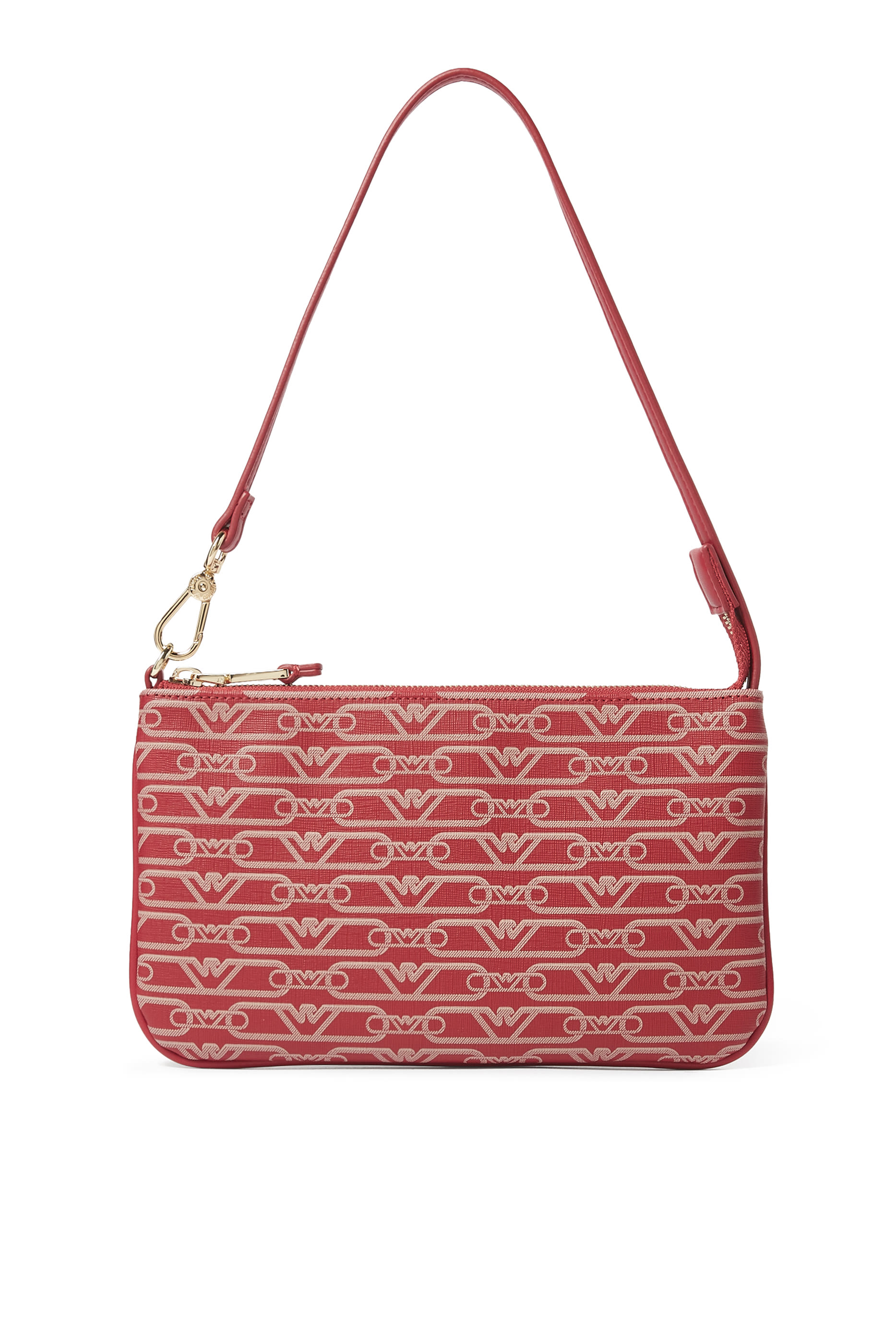  All-Over Monogram Print Bag