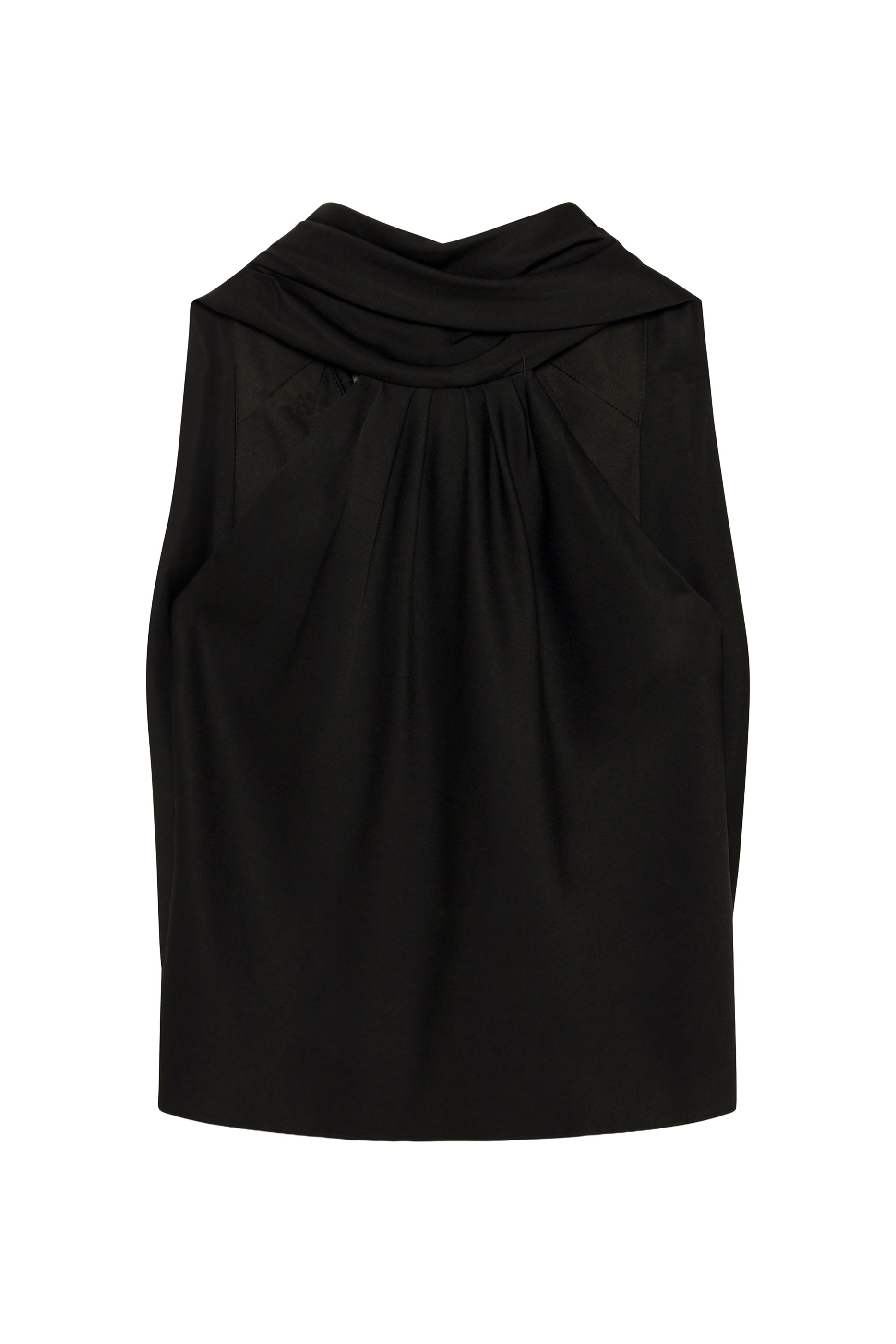 Scarlett Satin Cape Top