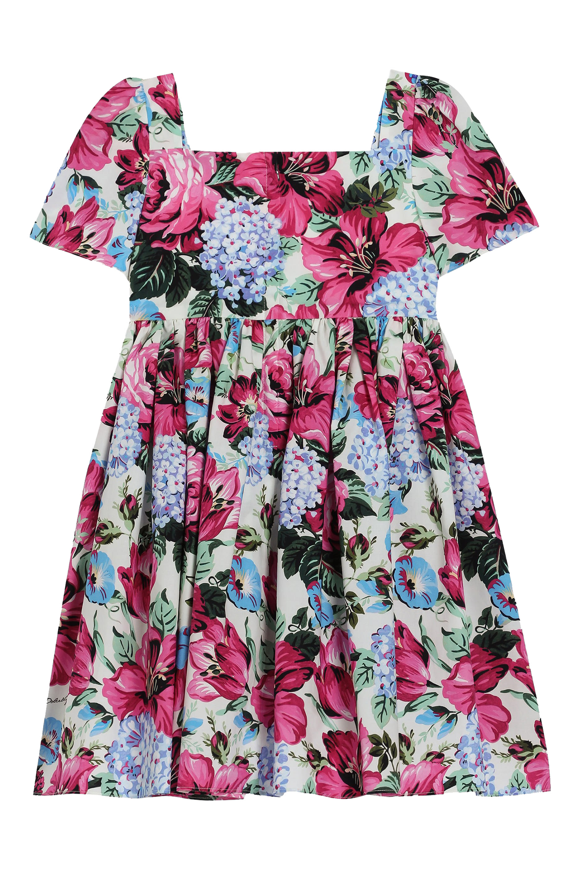 Kids Printed Poplin Dress