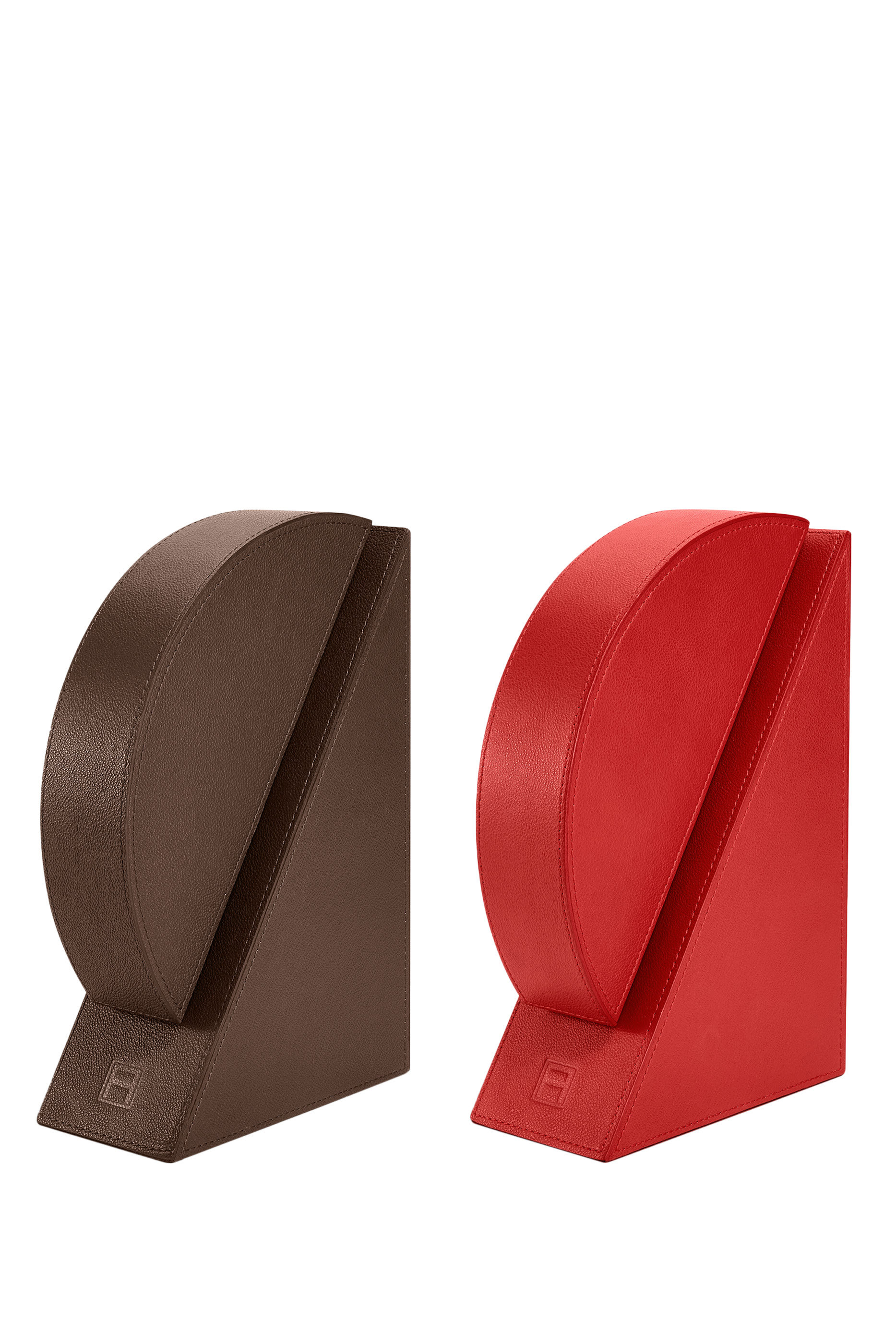 Cubist Bookend Red &ndash; Right