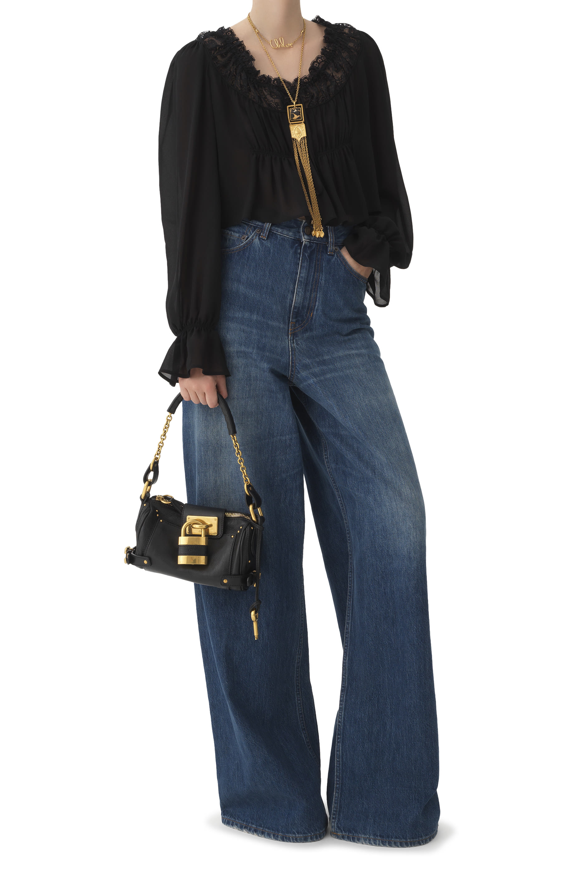 Small Paddington Leather Chain Bag