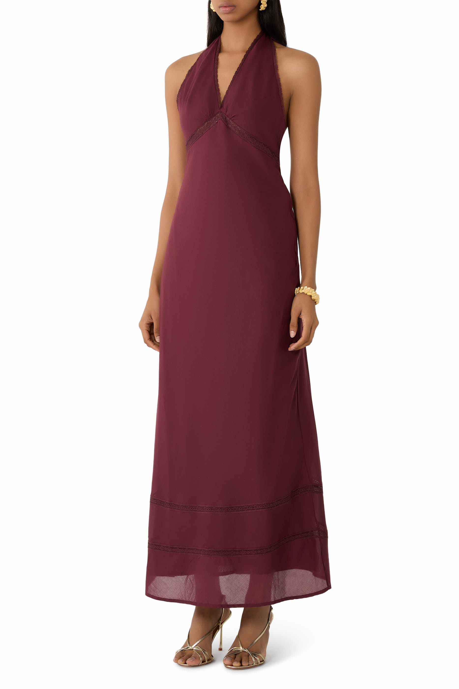  Jasmine Halterneck Maxi Dress 