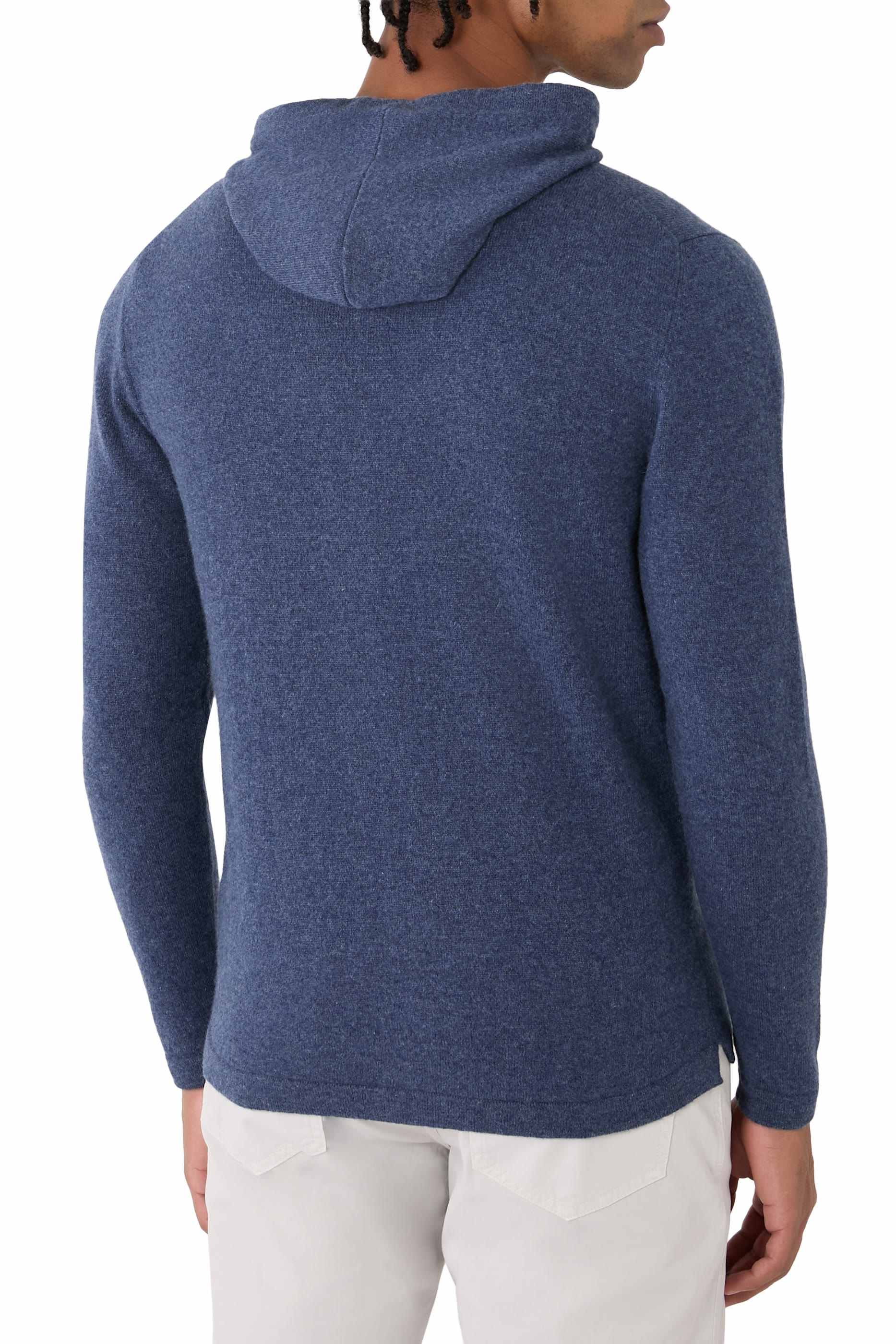 2-Ply Cashmere Zip Hoodie