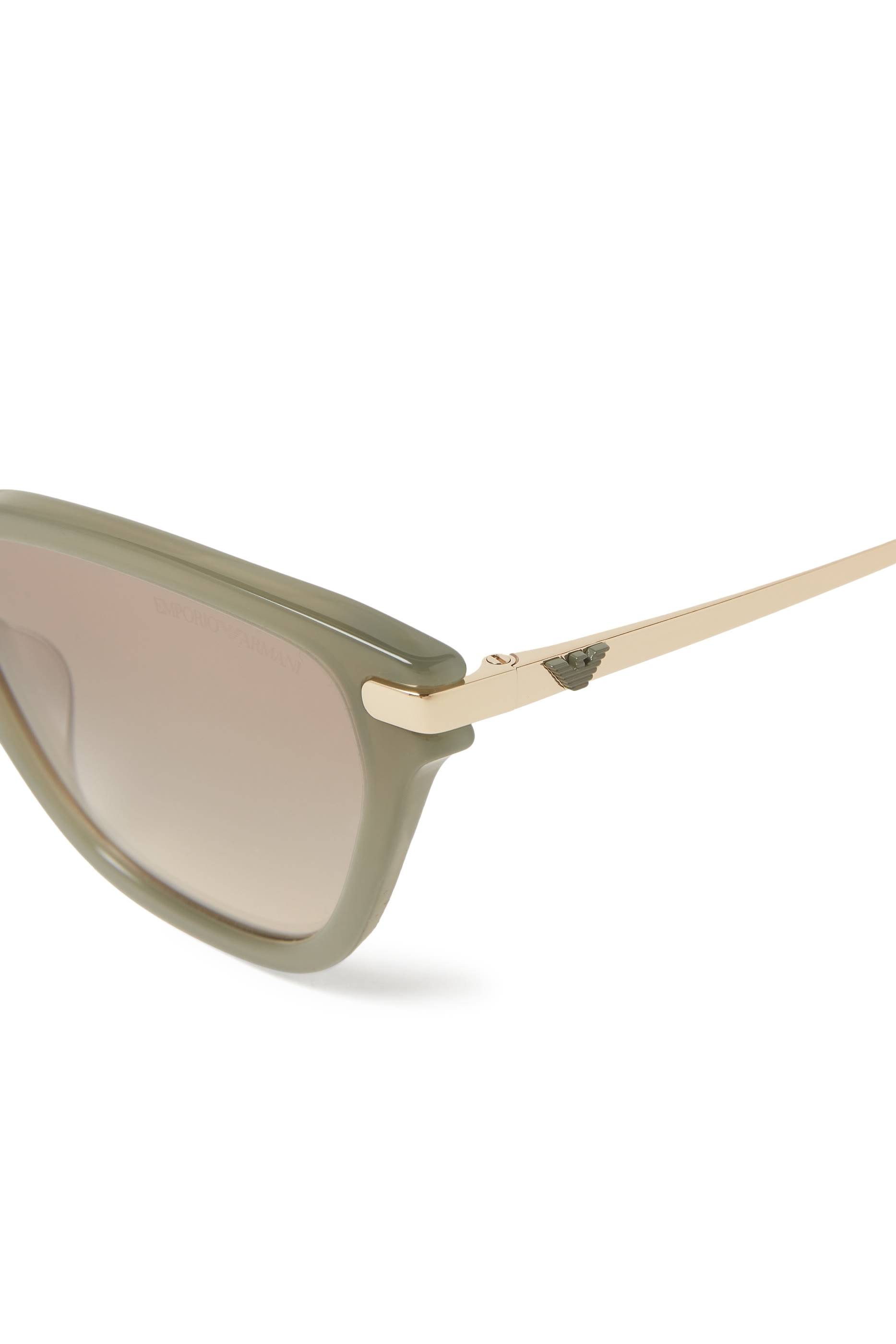 Logo Cat-Eye Sunglasses