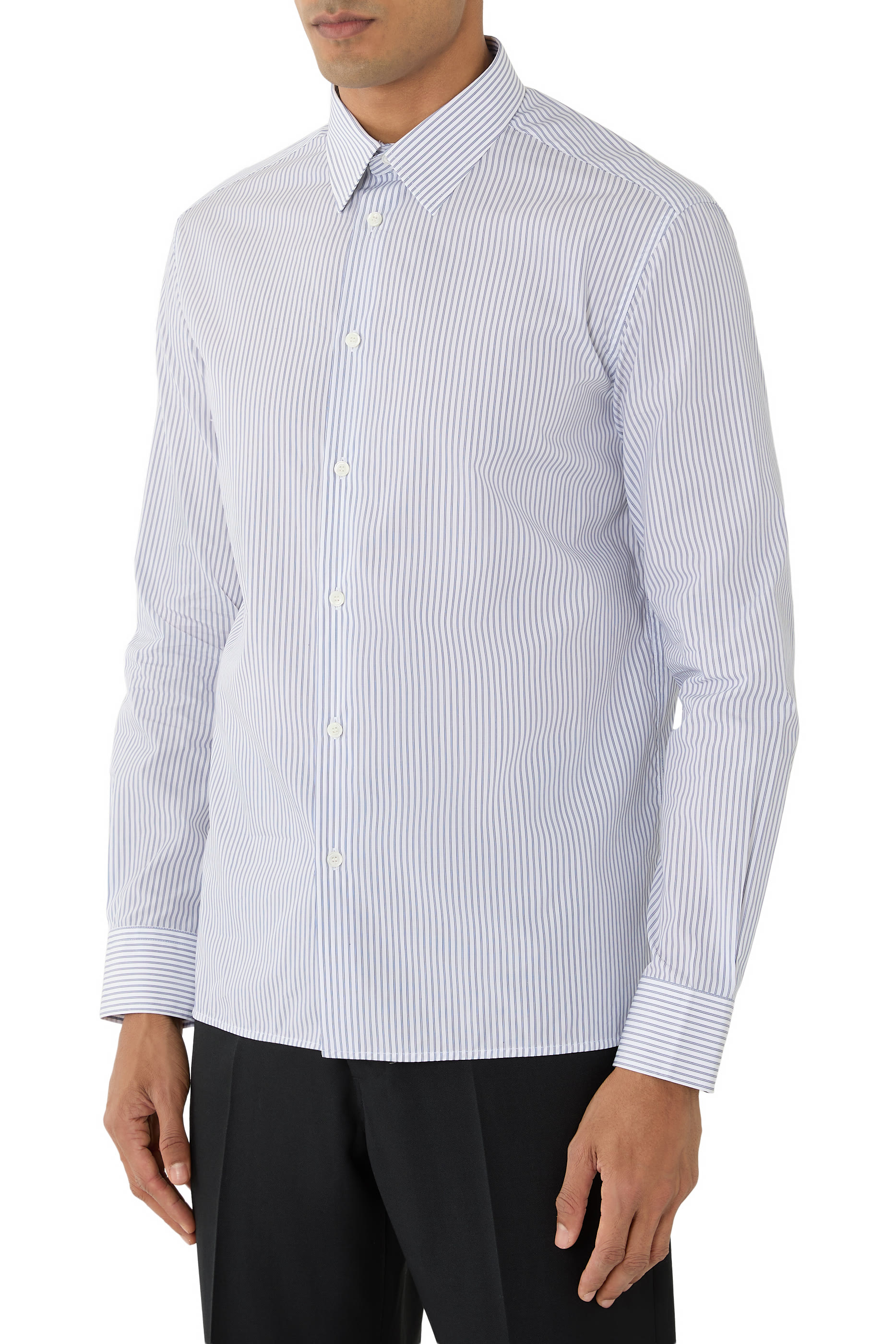 Striped Fitted Shirt